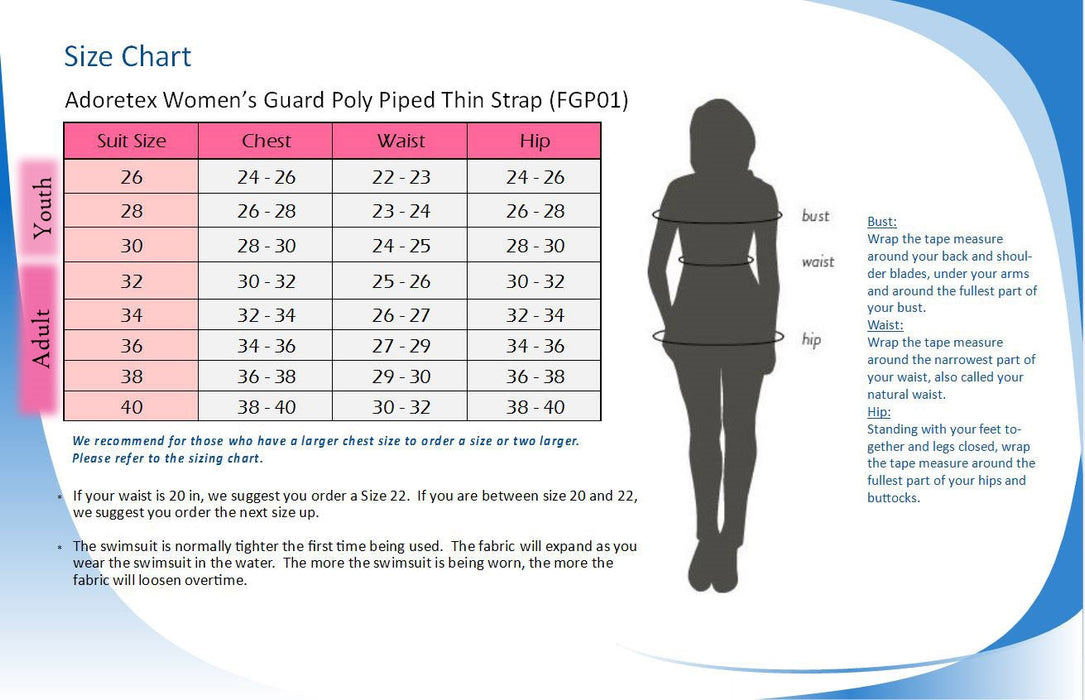sizing chart