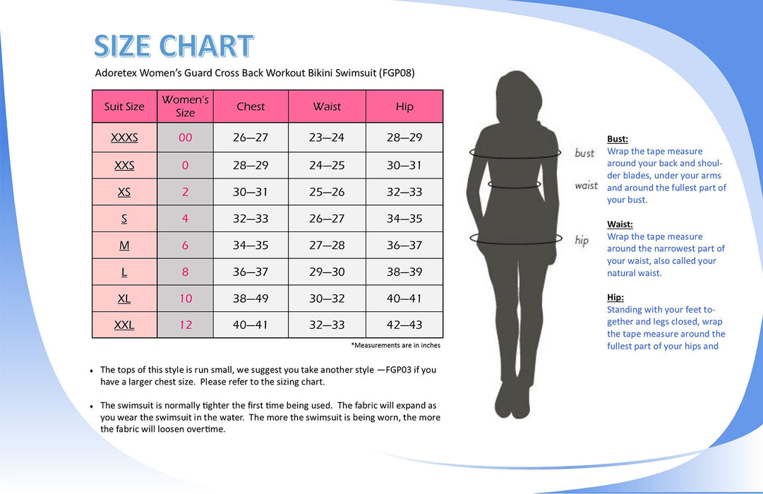 sizing chart
