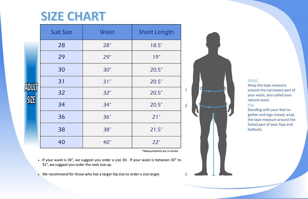 sizing chart