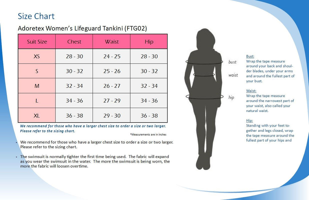 sizing chart