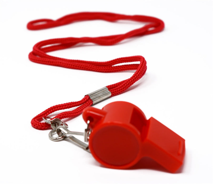 Adoretex Sport Guard Coach Plastic Whistle With Lanyard (WK001S)