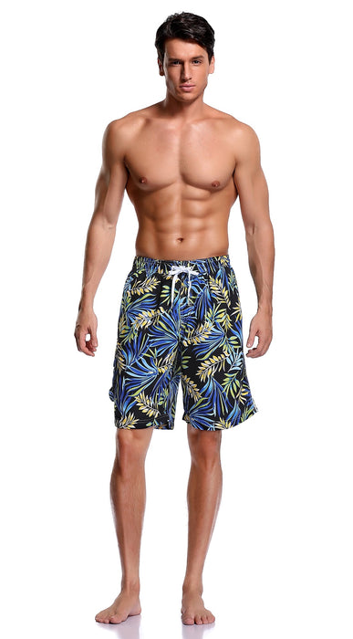 Adoretex Men's Fern Garden Quick Dry Board and Water Shorts (MP001)