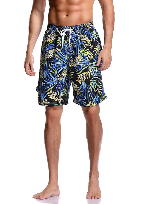 Adoretex Men's Fern Garden Quick Dry Board and Water Shorts (MP001)