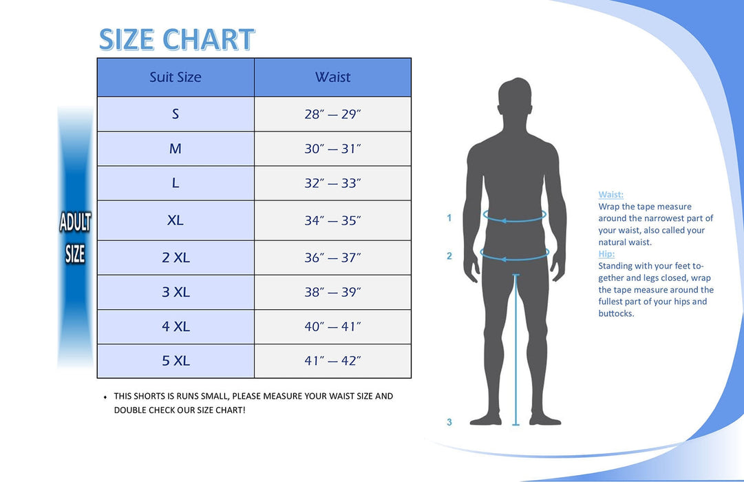 Adoretex Men's Fern Garden Quick Dry Board and Water Shorts (MP001)