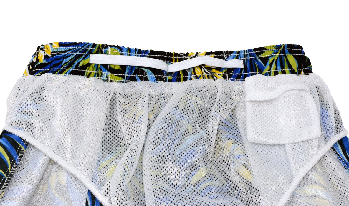 Adoretex Men's Fern Garden Quick Dry Board and Water Shorts (MP001)