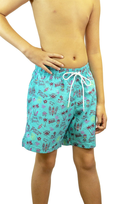 Adoretex Boy's Summer Printed Beach Board Shorts (MP021)