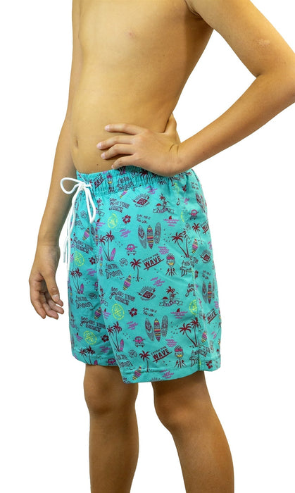 Adoretex Boy's Summer Printed Beach Board Shorts (MP021)