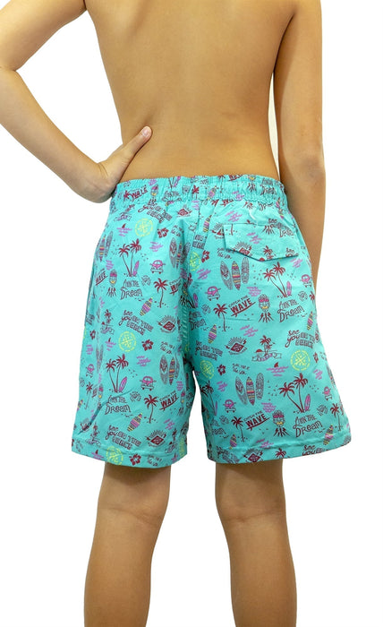 Adoretex Boy's Summer Printed Beach Board Shorts (MP021)