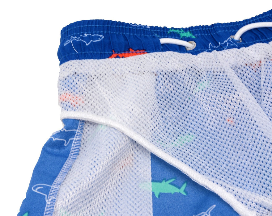 Adoretex Boy's Fish Printed Beach Board Shorts (MP020)