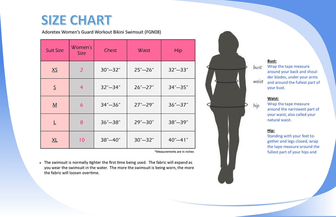 sizing chart