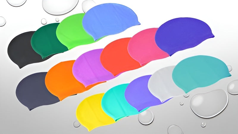 Adoretex Classic Silicone Unisex Solid Swim Cap