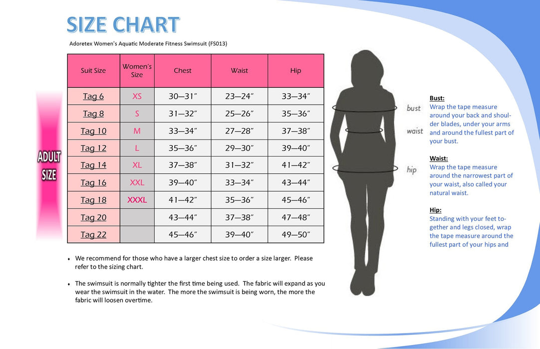 sizing chart