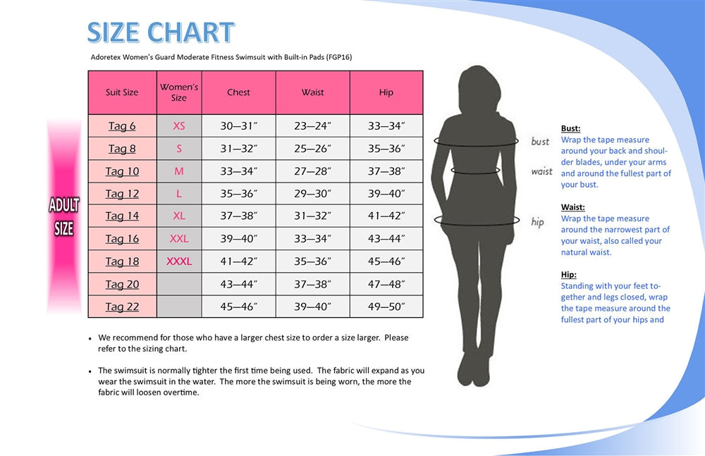 sizing chart