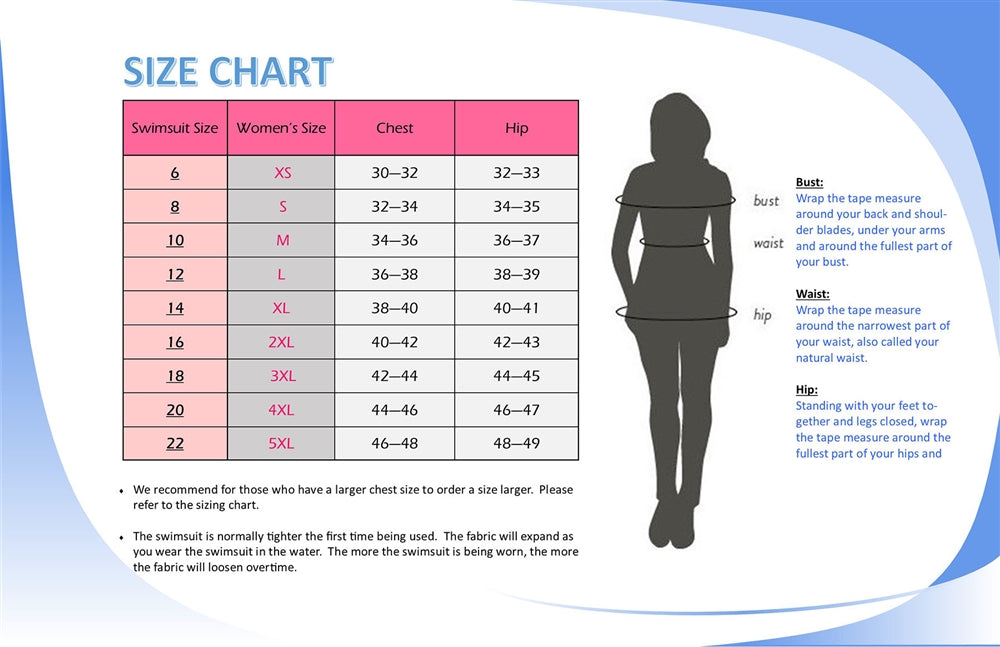 sizing chart