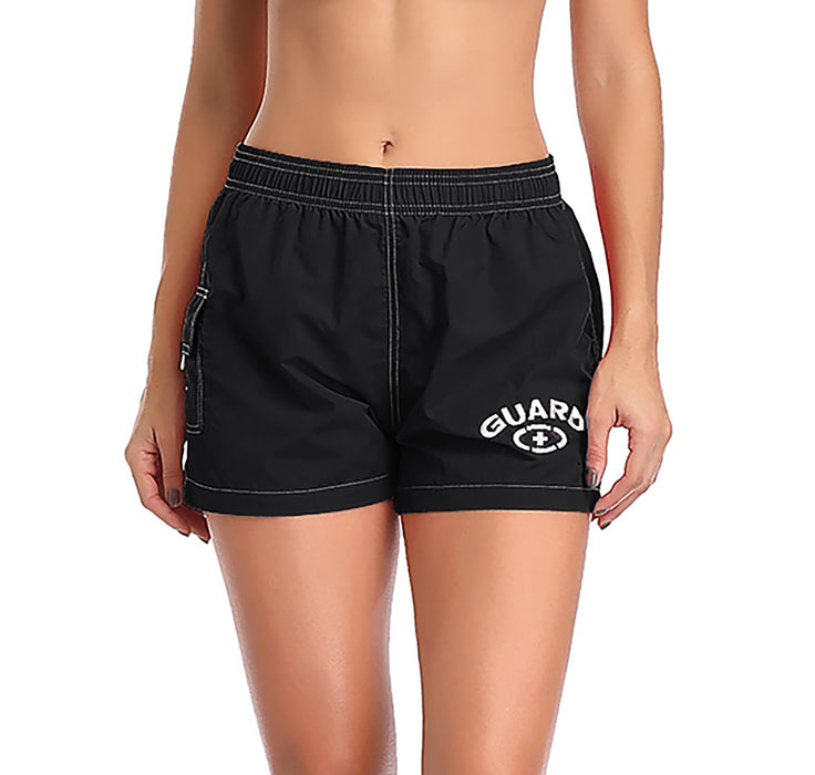 Adoretex Women's Guard Quick Dry Swim Board Shorts Swimsuit (FGB013)