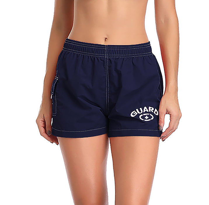 Adoretex Women's Guard Quick Dry Swim Board Shorts Swimsuit (FGB013)