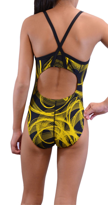 Adoretex Girl's/Women's Pro One Piece Athletic Swimsuit (FN025)