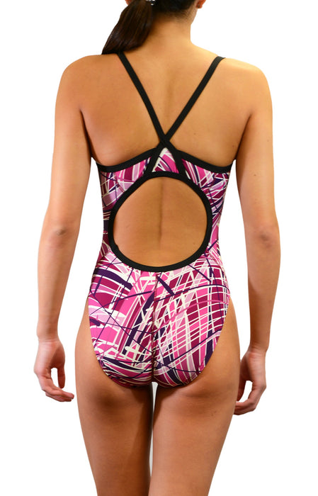 Adoretex Girl's/Women's Pro One Piece Athletic Swimsuit (FN031)