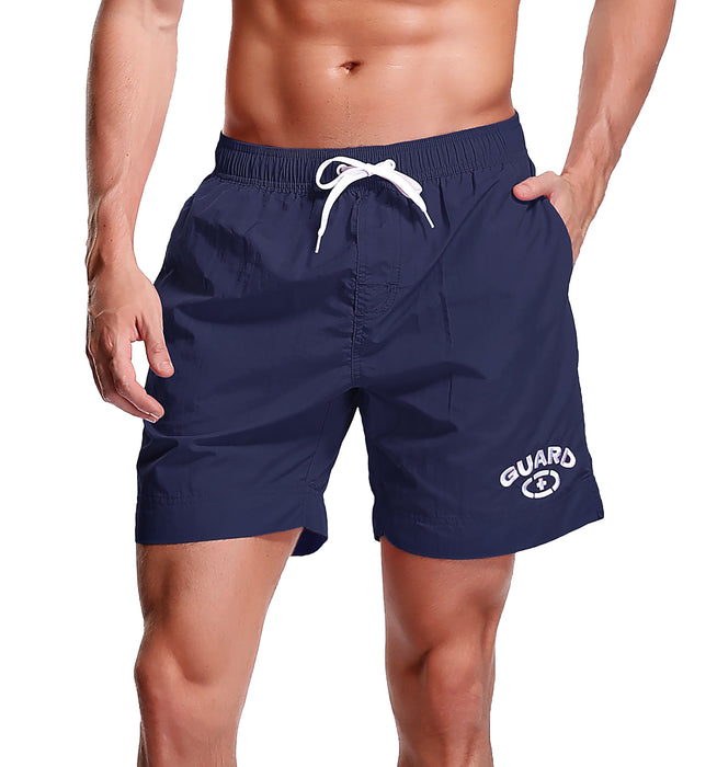 Adoretex Men's Guard Mesh Lining Pockets Swim Trunks Swimsuit (MG012)
