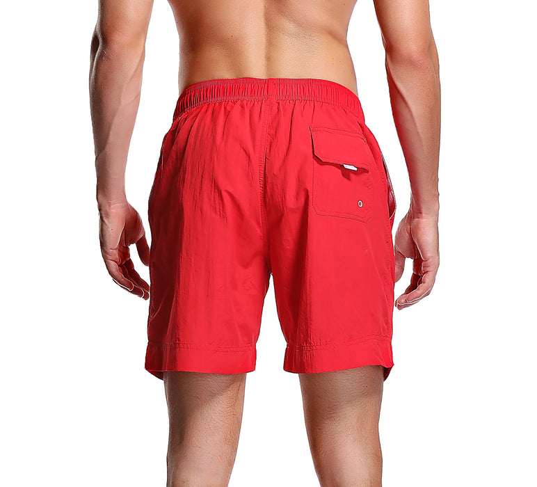 Adoretex Men's Guard Mesh Lining Pockets Swim Trunks Swimsuit (MG012)