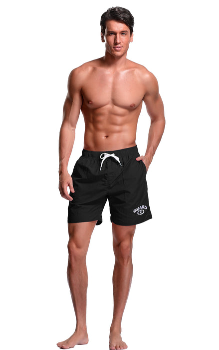Adoretex Men's Guard Mesh Lining Pockets Swim Trunks Swimsuit (MG012)