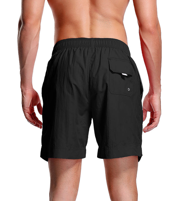 Adoretex Men's Guard Mesh Lining Pockets Swim Trunks Swimsuit (MG012)