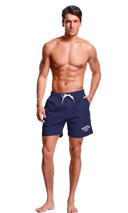Adoretex Men's Guard Mesh Lining Pockets Swim Trunks Swimsuit (MG012)