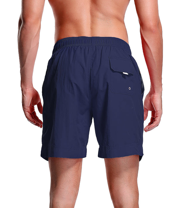 Adoretex Men's Guard Mesh Lining Pockets Swim Trunks Swimsuit (MG012)