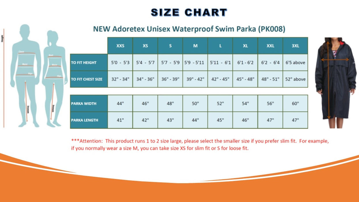 sizing chart