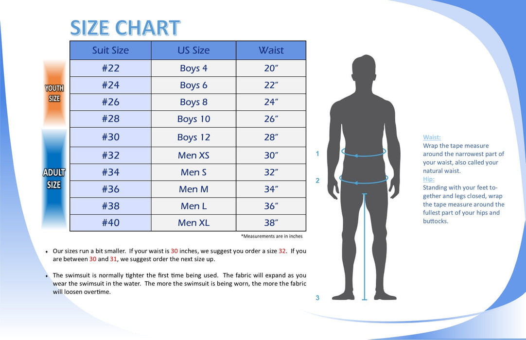 sizing chart