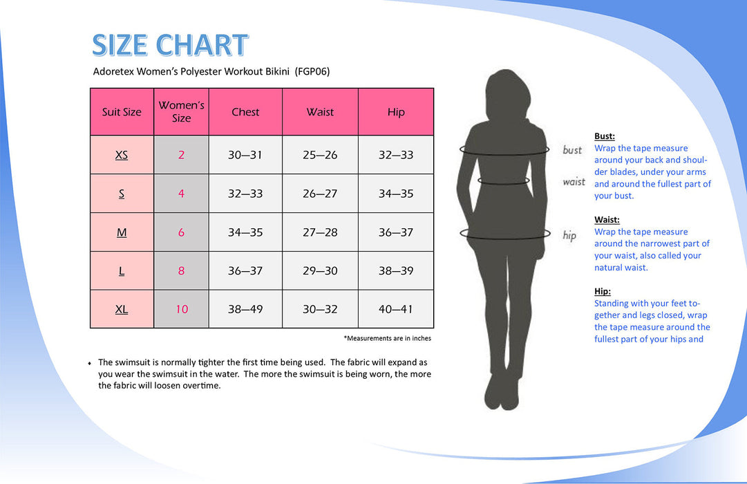 sizing chart