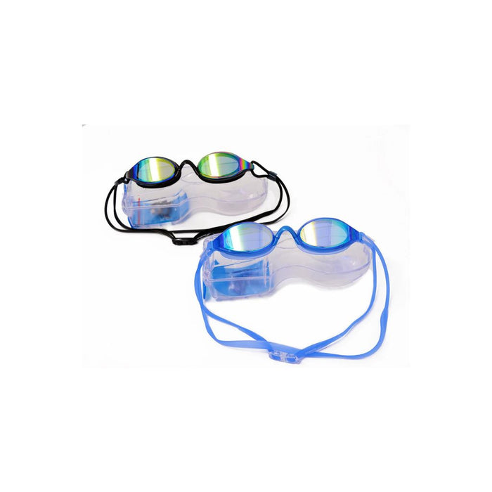 Adoretex Circuit Rainbow Mirrored Swim Goggles (GN7407RM)