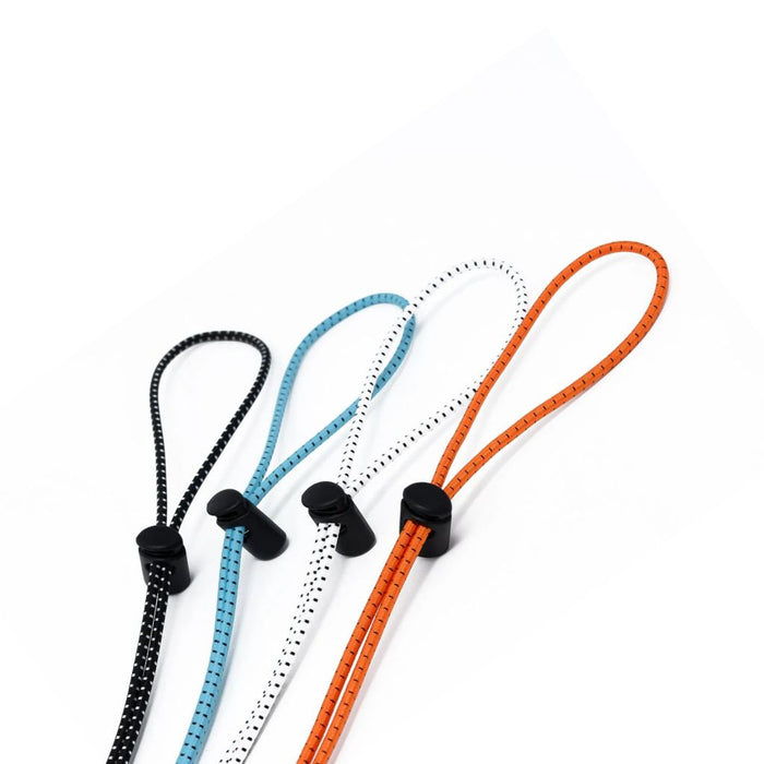 Bungee Cord Strap Kit for Swim Goggle (2-pack), Adjustable Replacement Swim Goggle Straps with Cord Lock Clamp