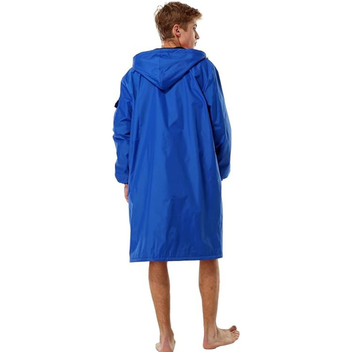 Adoretex Unisex Water Resistant Swim Parka for Adults and Kids Black Lining (PK005)