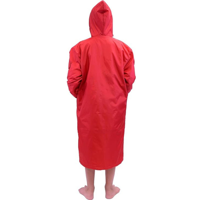 Adoretex Unisex Water Resistant Swim Parka for Adults and Kids Black Lining (PK005)