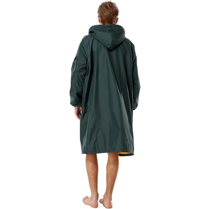 Adoretex Unisex Water Resistant Swim Parka for Adults and Kids Yellow Lining (PK005)