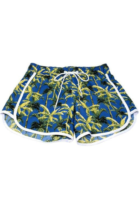 Adoretex Women's Tropical Printed Beach Board Shorts (FBP014)