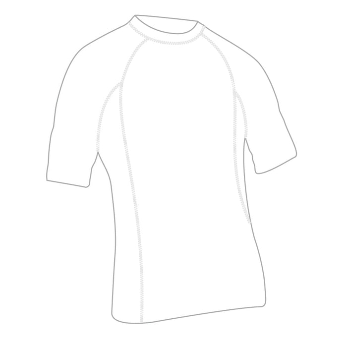 Adoretex Men's UPF 50+ Short Sleeve Rashguard (RS004M)