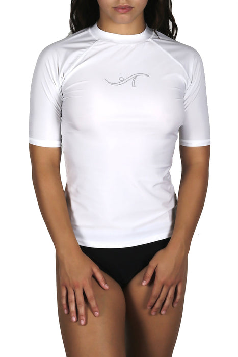 Adoretex Women's Plus Size UPF 50+ Short Sleeve Rashguard (RS006P)