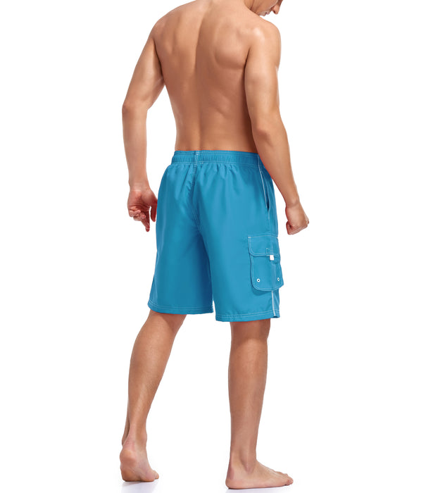 Adoretex Men's Swim Trunks Watershort Swimsuit with Mesh Liner (M0001)