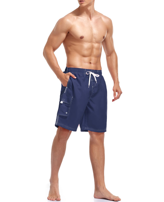 Adoretex Men's Swim Trunks Watershort Swimsuit with Mesh Liner (M0001)