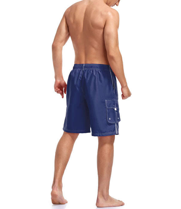 Adoretex Men's Swim Trunks Watershort Swimsuit with Mesh Liner (M0001)