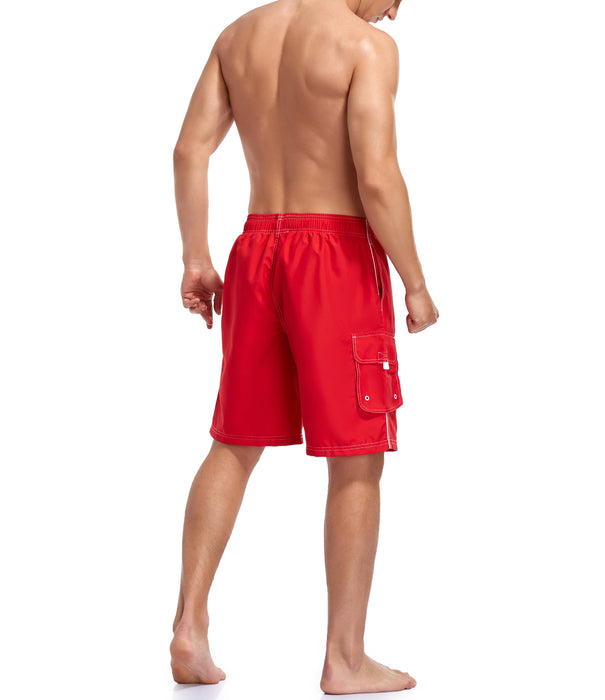 Adoretex Men's Swim Trunks Watershort Swimsuit with Mesh Liner (M0001)