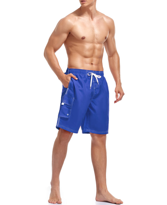 Adoretex Men's Swim Trunks Watershort Swimsuit with Mesh Liner (M0001)