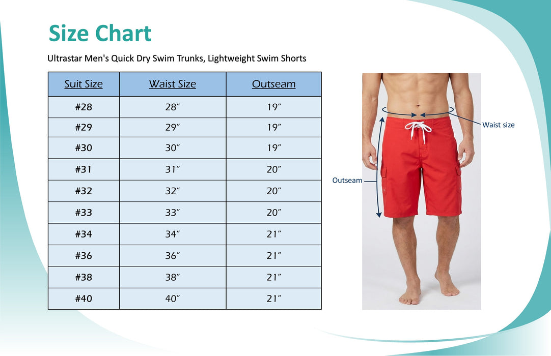 Ultrastar Men's Every Day Board Short (UM0011)