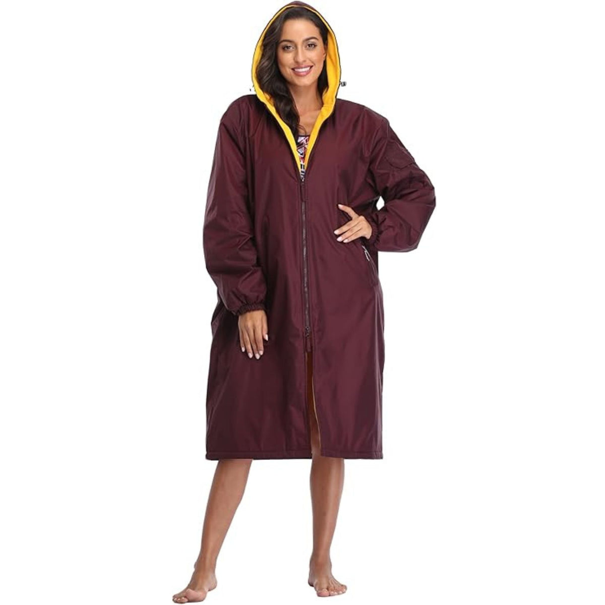 Adoretex Unisex Water Resistant Swim Parka for Adults and