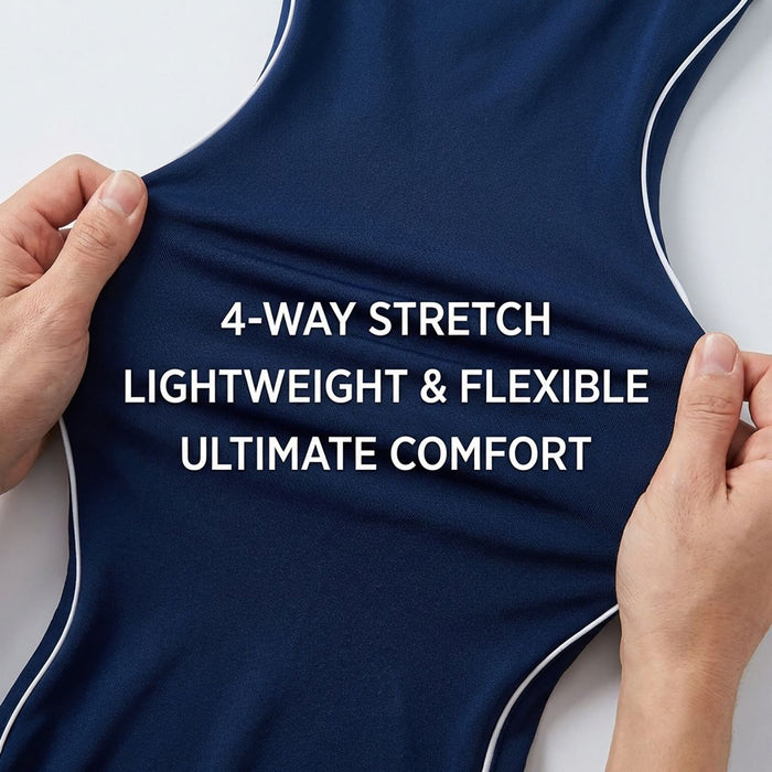 Adoretex Women's Polyester Unitard Swimsuit (FP003)